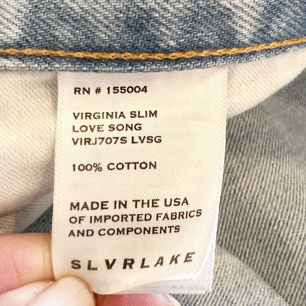 SLVRLAKE Virginia Slim Jeans - Picture 10 of 13